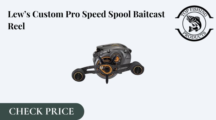 Lew’s Team Pro-Ti Speed Spool Baitcast Reel