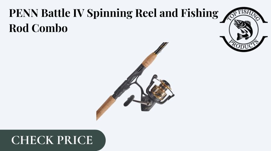 Penn Battle lll Spinning Reel and Fishing Red combo