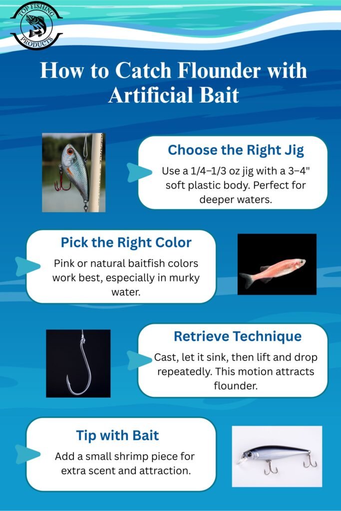 How to Catch Flounder with Artificial Bait