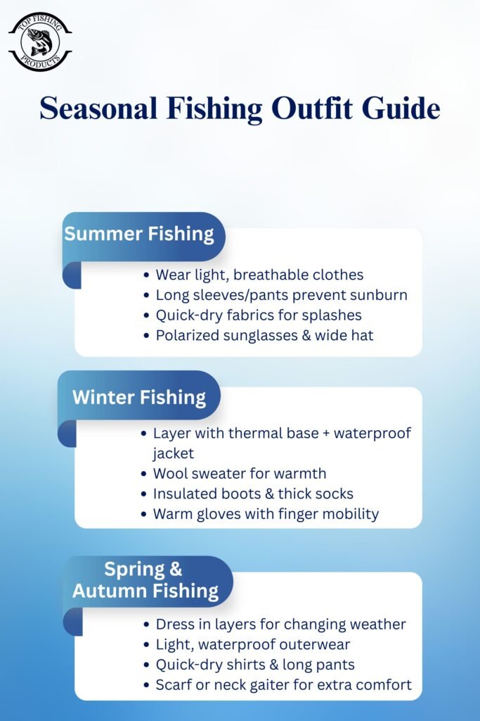 Seasonal Fishing Outfit Ideas