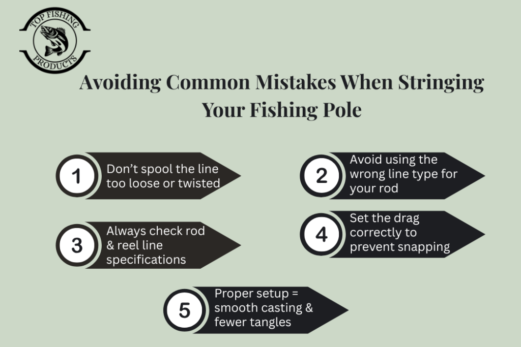Avoiding Common Mistakes When Stringing Your Fishing Pole