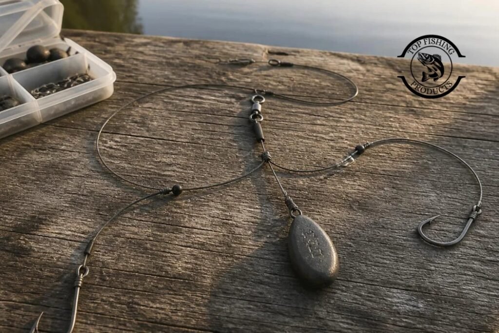 Three-Way Rig for Catfish